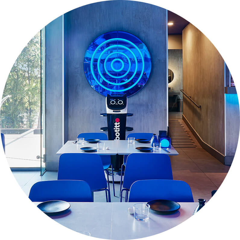 Unidad tipo restaurante Sushiitto